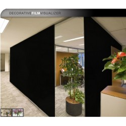 EMPAVONADO NEGRO BLACK OUT FROSTED GLASS