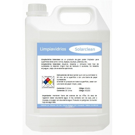 LimpiavidriosLimpiavidrios SOLARCLEAN - BAÑOS Y AMBIENTES